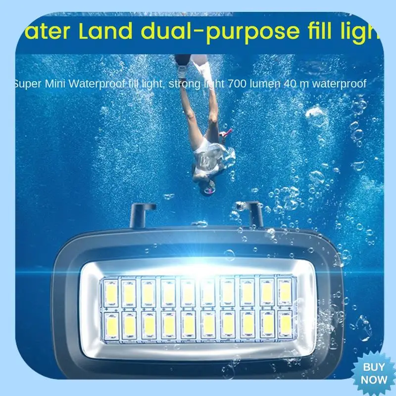 A47Z 40M Waterproof Underwater Diving Fill Light LED Video Light For Gopro Hero 10 9 8 Action Camera / SLR Mirrorless Camera
A47Z 40M Waterproof Underwater Diving Fill Light LED Video Light For Gopro Hero 10 9 8 Action Camera / SLR Mirrorless Camera