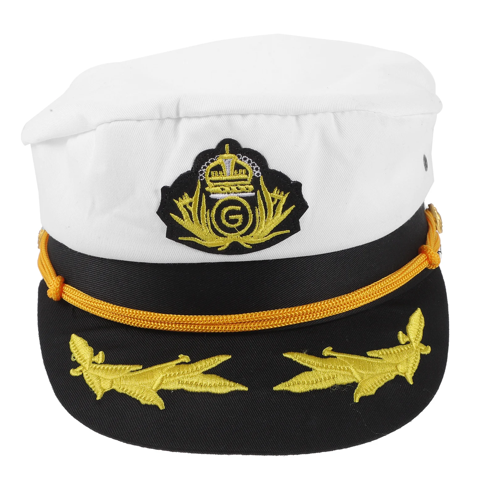 Cosplay Captain Hat Adult Size Marine Theme Delicate Pattern Sailing Fancy Dress Party Performance Prop Captain Hat
Cosplay Captain Hat Adult Size Marine Theme Delicate Pattern Sailing Fancy Dress Party Performance Prop Captain Hat