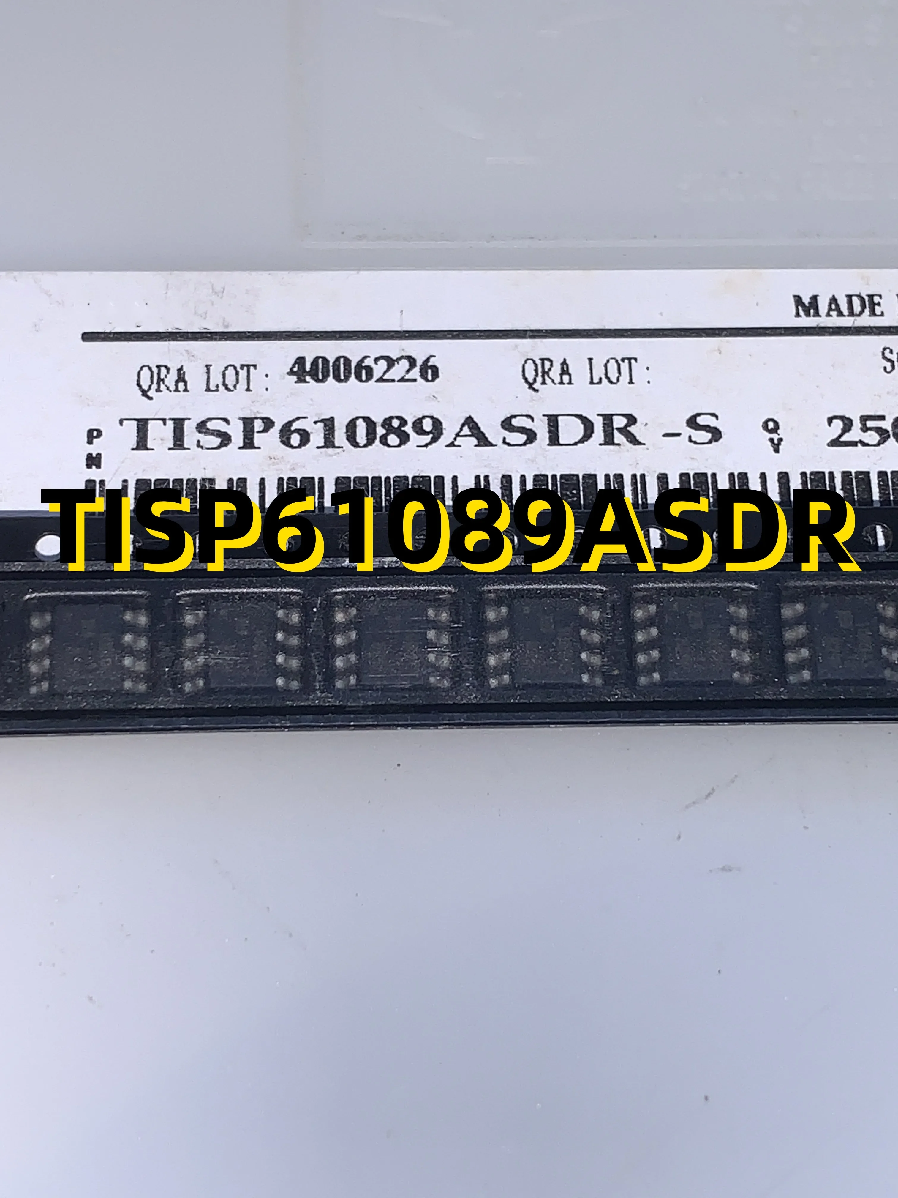 Brand new 10pcs TISP61089ASDR
Brand new 10pcs TISP61089ASDR