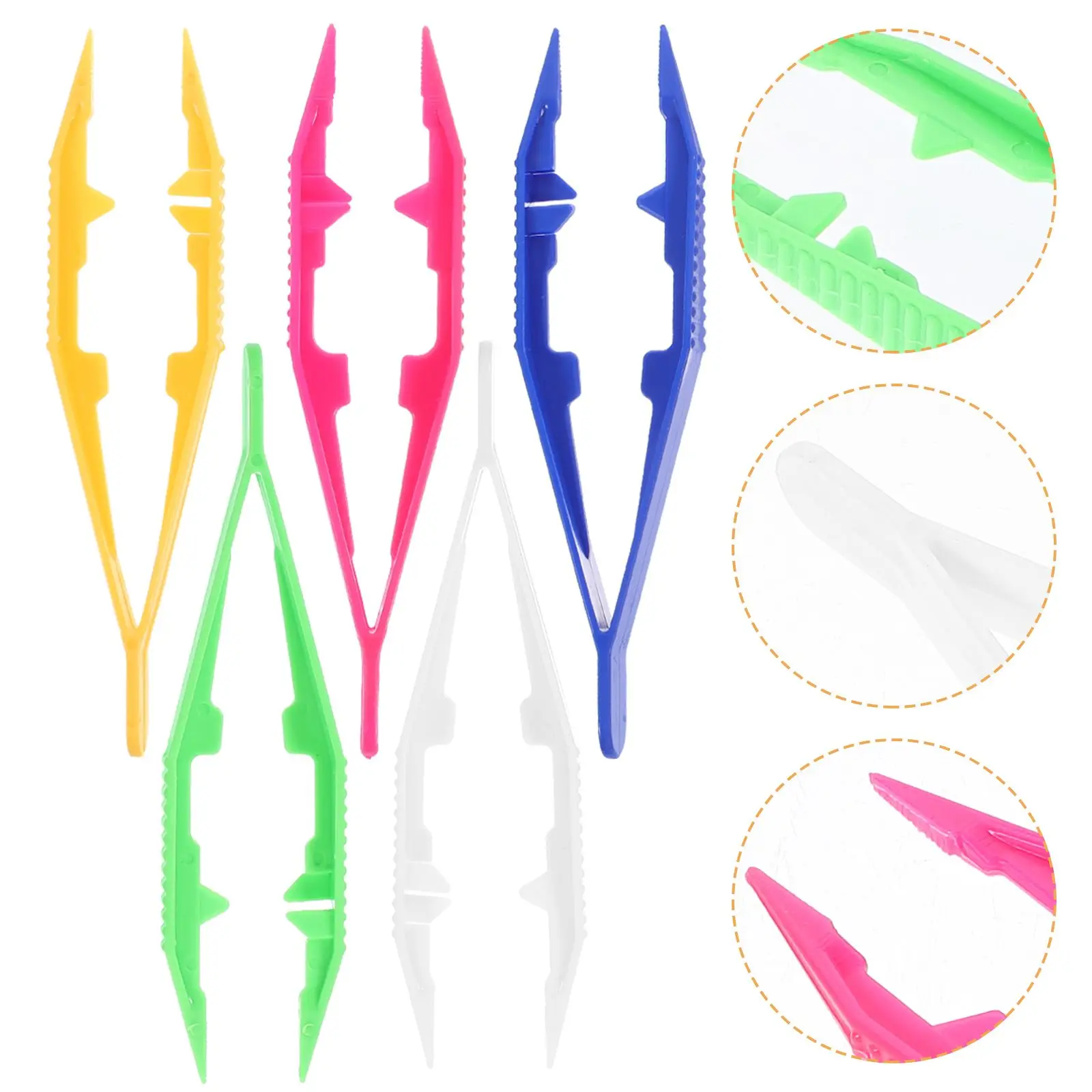 20 Pcs Tweezers for Kids Plastic Tools Jewelry Making Accessories Preschool Pp Child
20 Pcs Tweezers for Kids Plastic Tools Jewelry Making Accessories Preschool Pp Child