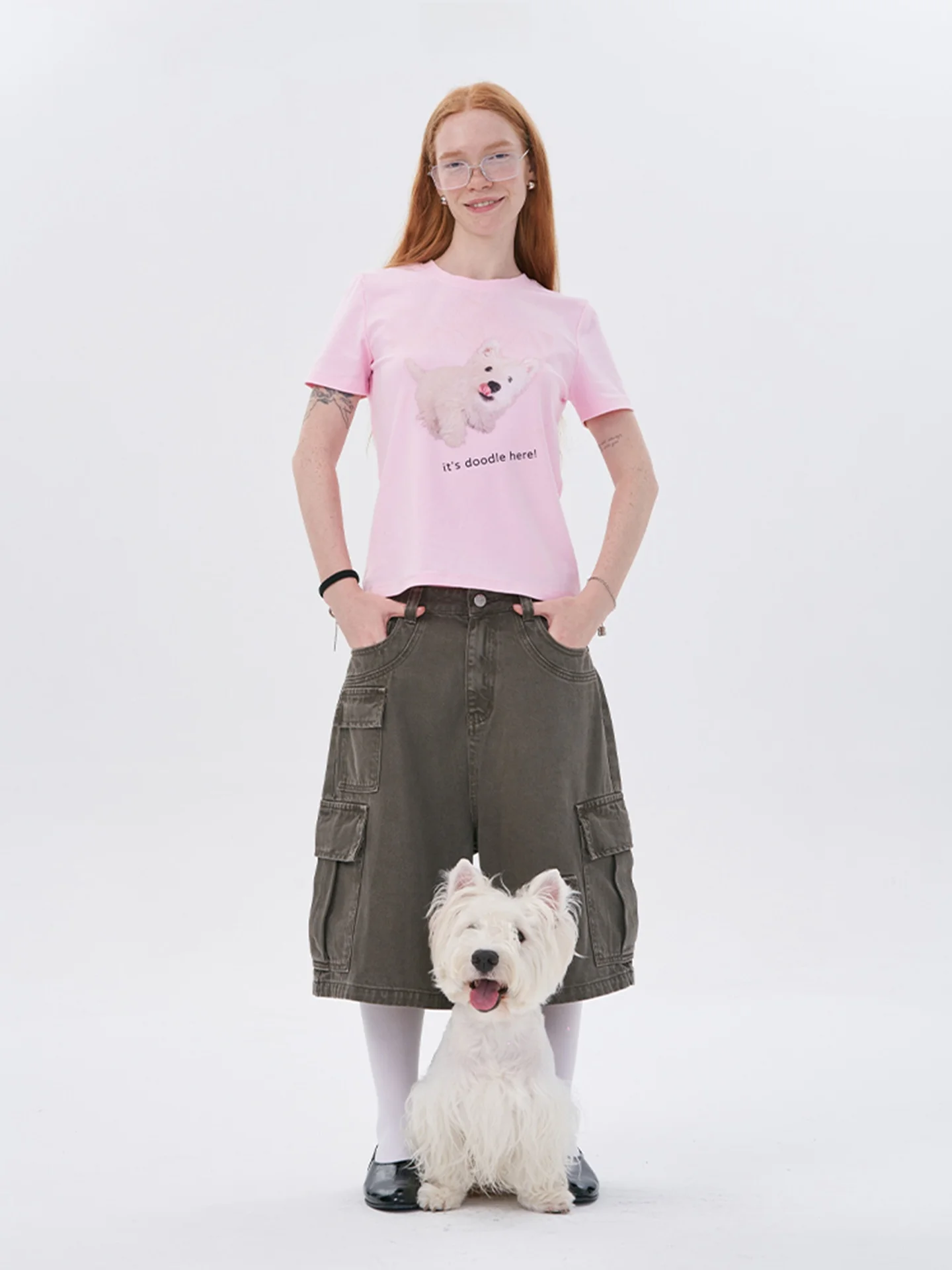 Rorio Rarelicold Pink ort Sve T-irt Dog Pattern Slim Fit Casual Sle round Ne Cotton 00% Summer Top
Rorio Rarelicold Pink ort Sve T-irt Dog Pattern Slim Fit Casual Sle round Ne Cotton 00% Summer Top