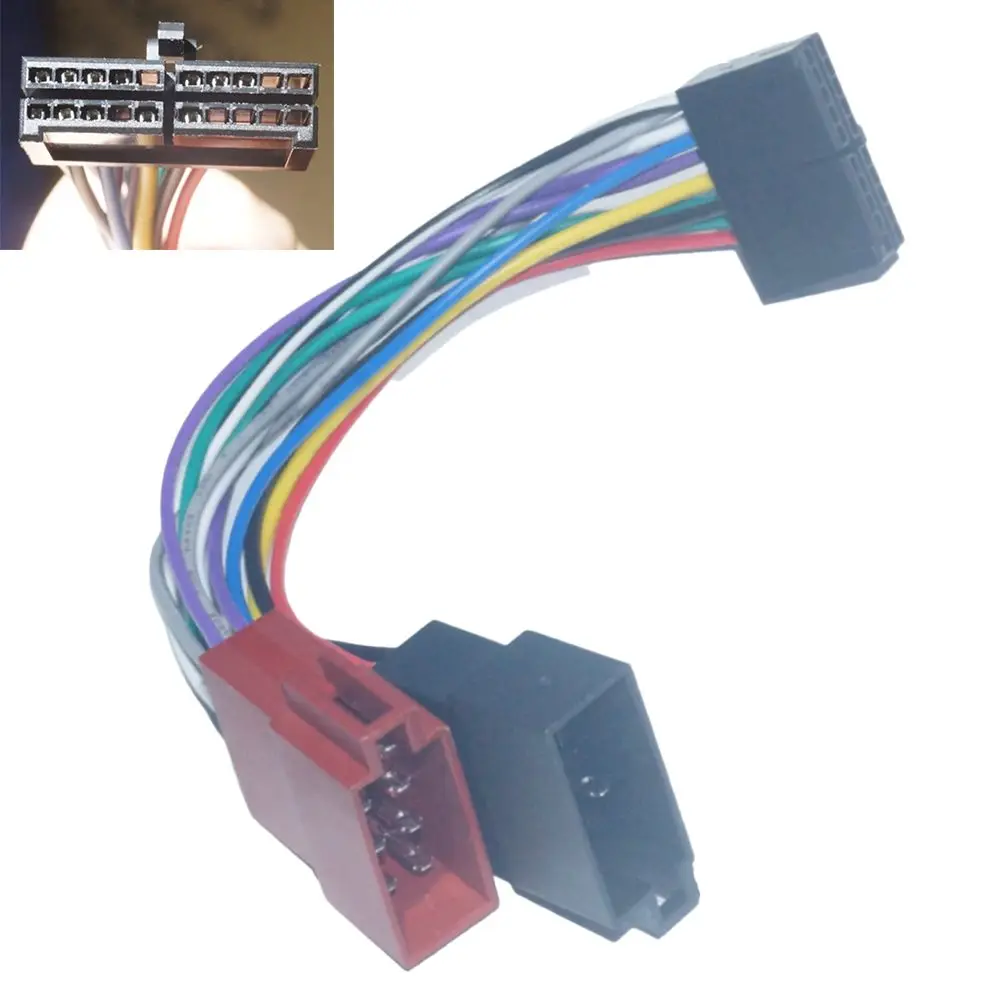 Car Radio ISO Adapter 20 Pin Cable Din Connector For AEG Car Stereo Prology Car Radio For Most Car Radios Car Accessories
Car Radio ISO Adapter 20 Pin Cable Din Connector For AEG Car Stereo Prology Car Radio For Most Car Radios Car Accessories