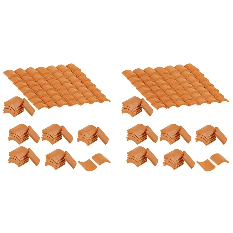 400 Pcs Roof Tiles Model Building Set Red Miniature Tiles For DIY Landscape Kitchen Garden Decoration
400 Pcs Roof Tiles Model Building Set Red Miniature Tiles For DIY Landscape Kitchen Garden Decoration
