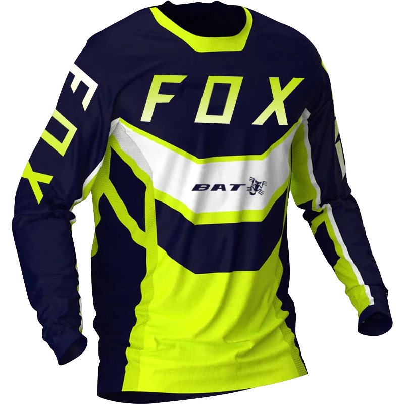 Men's Downhill Jersey Long Sleeve Camiseta MTB BAT FOX Shirt Off-Road Motorcycle Mountain Bike Jersey Motocross Clothing
Men's Downhill Jersey Long Sleeve Camiseta MTB BAT FOX Shirt Off-Road Motorcycle Mountain Bike Jersey Motocross Clothing