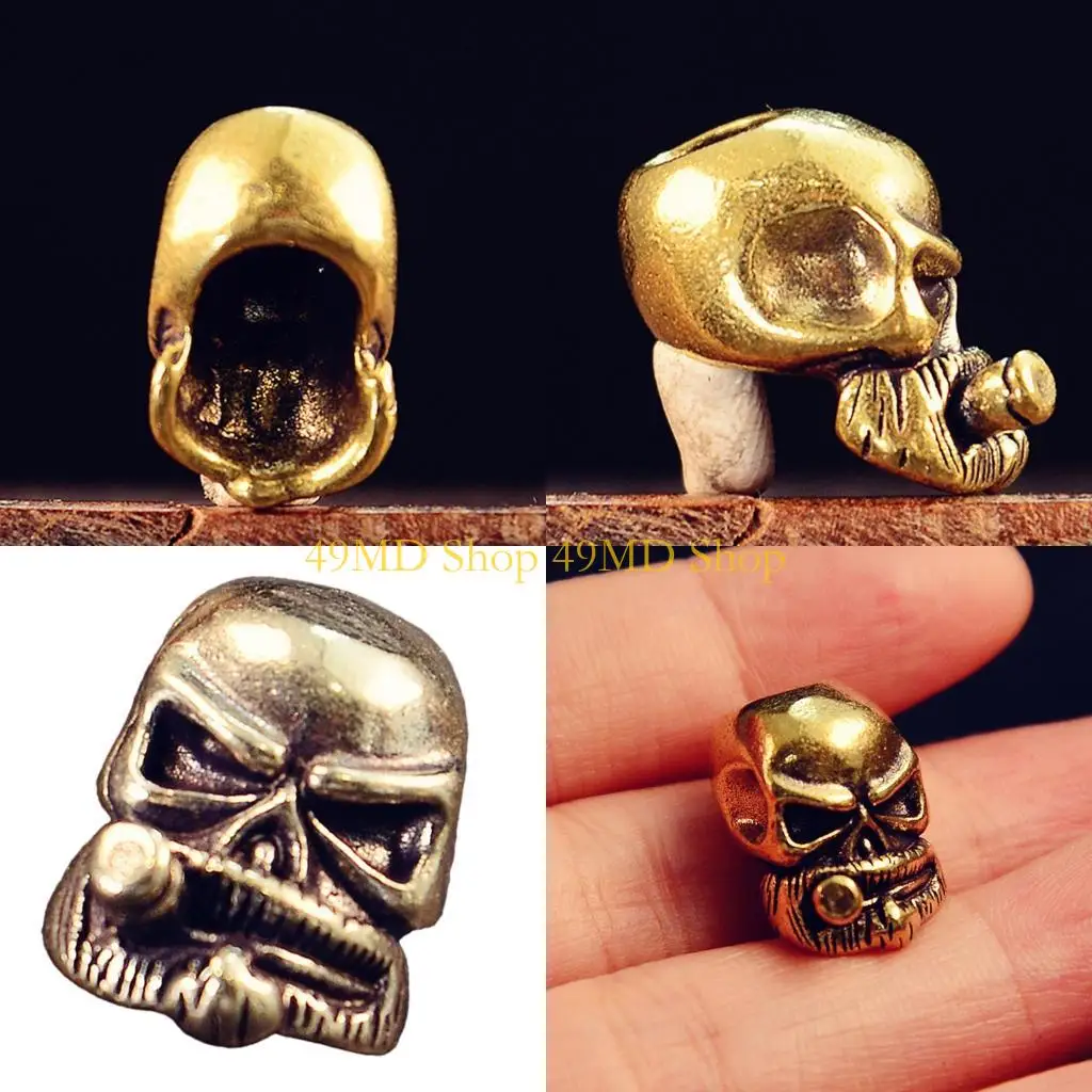 49MD Carved Skull Beads for Rope Braiding and Cultural Jewelry Design Rope Braiding Gear Cultural Crafts
49MD Carved Skull Beads for Rope Braiding and Cultural Jewelry Design Rope Braiding Gear Cultural Crafts