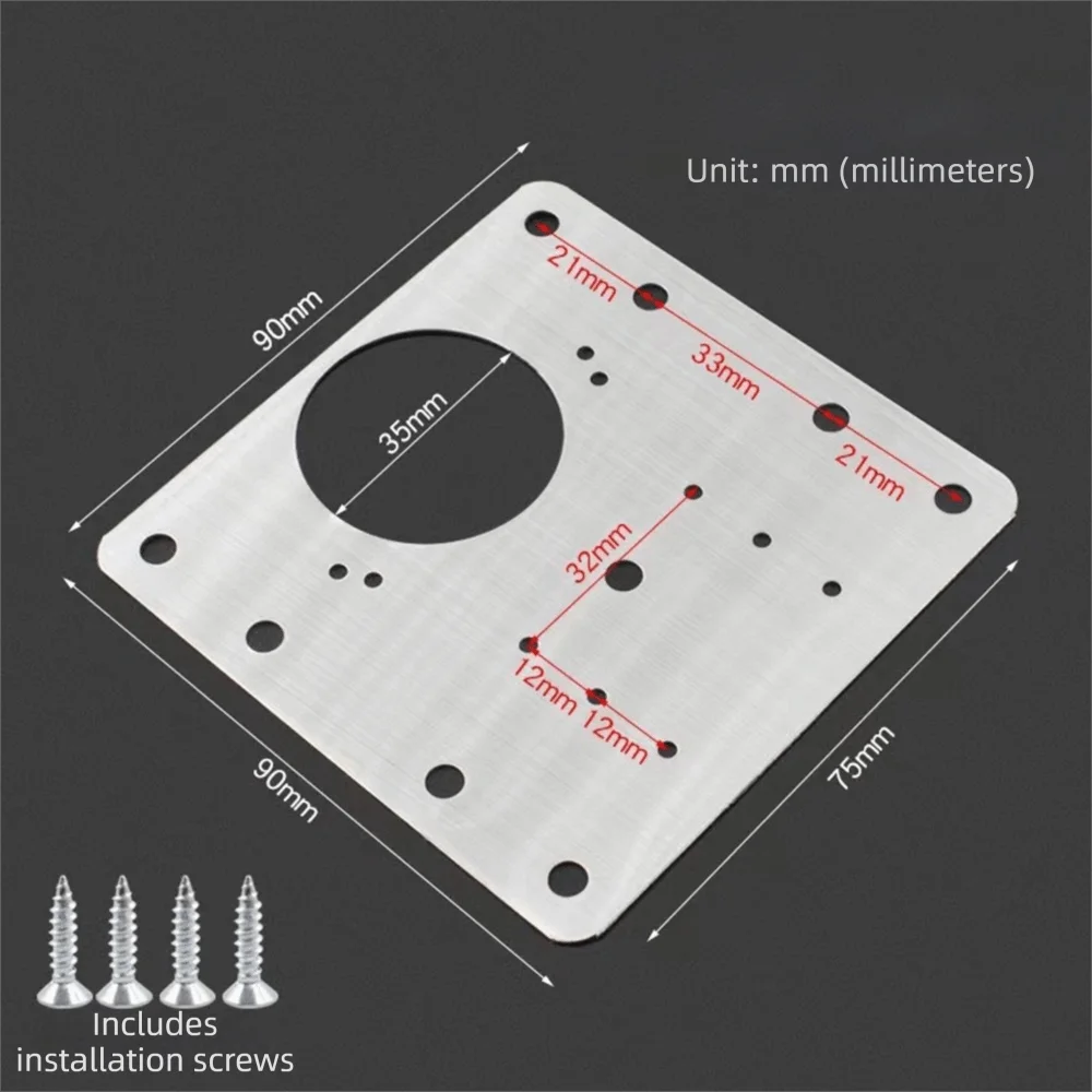 Stainless Steel Cabinet Hinge Repair Plate With Holes Thickened Cabinet Door Hinge Installation Plate
Stainless Steel Cabinet Hinge Repair Plate With Holes Thickened Cabinet Door Hinge Installation Plate