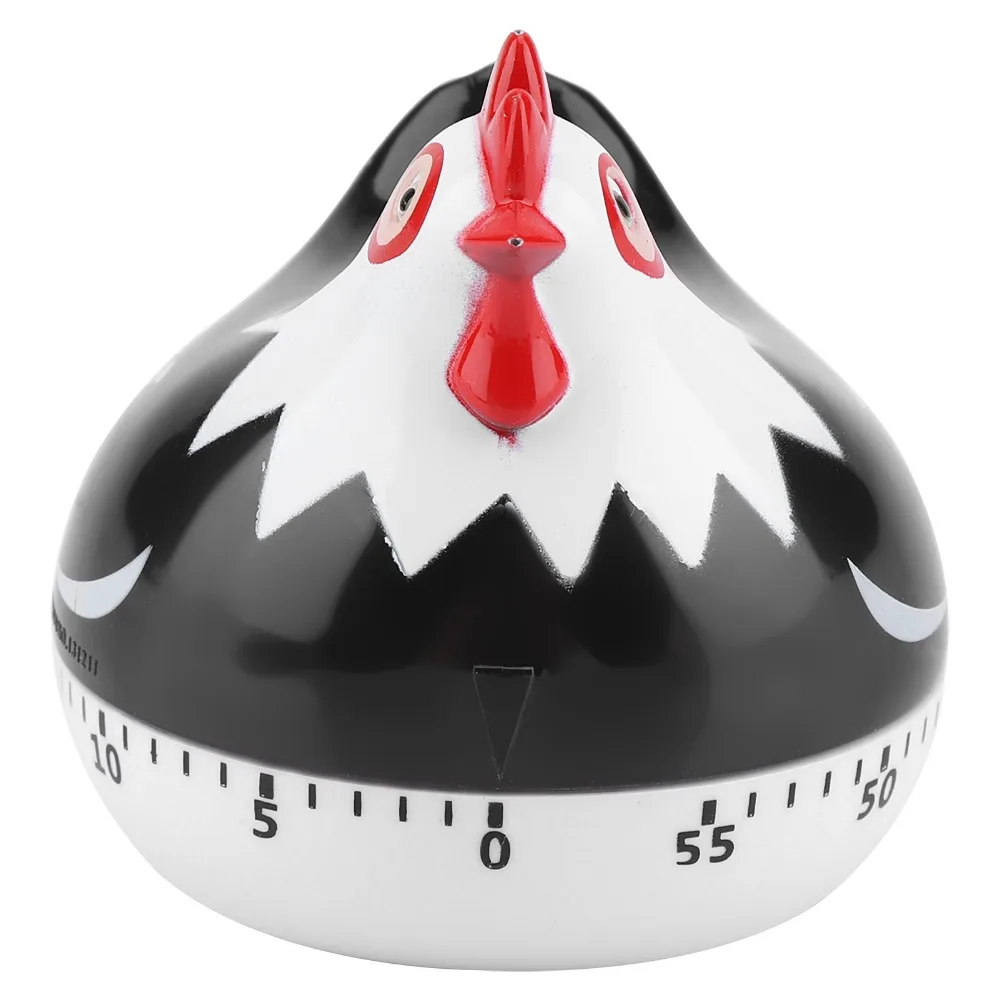Chicken Pattern Countdown Kitchen Timer 60 Minutes Manual Cooking Timer Mini Rotating Design Mechanical Counters Clock
Chicken Pattern Countdown Kitchen Timer 60 Minutes Manual Cooking Timer Mini Rotating Design Mechanical Counters Clock
