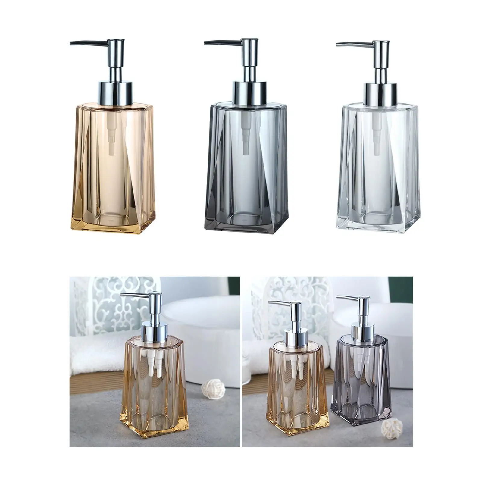 Soap Dispenser Minimalist Lotion Dispenser Makeup Container Liquid Pump Bottle for Travel Outdoor Hotel Countertop Ornament
Soap Dispenser Minimalist Lotion Dispenser Makeup Container Liquid Pump Bottle for Travel Outdoor Hotel Countertop Ornament