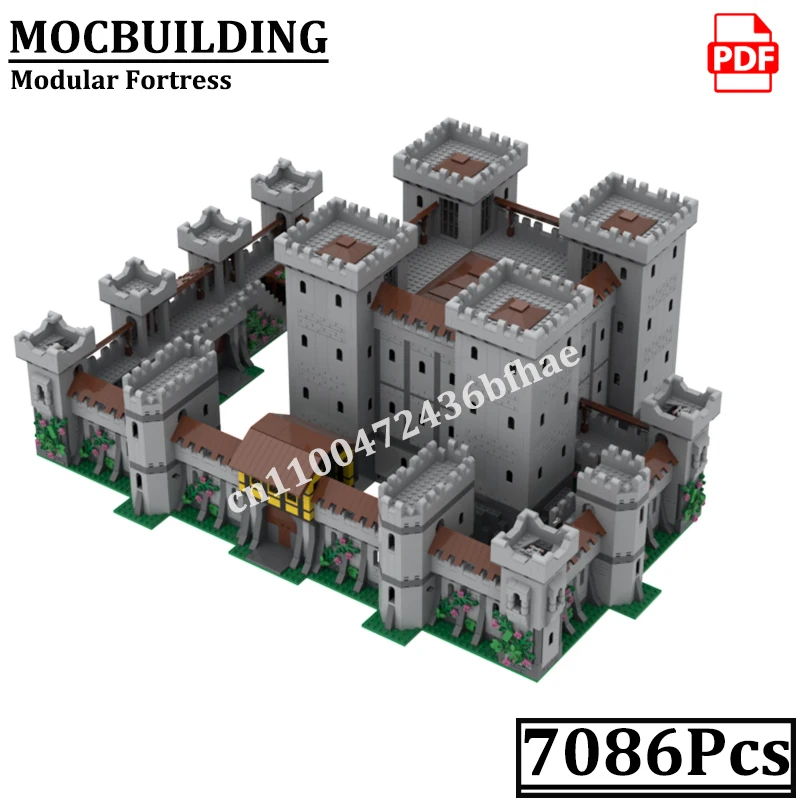 Modular Medieval Castle Fortress Buildings Town Model MOCBUILDING Knight Construction Desktop Decoration Toys Gift
Modular Medieval Castle Fortress Buildings Town Model MOCBUILDING Knight Construction Desktop Decoration Toys Gift