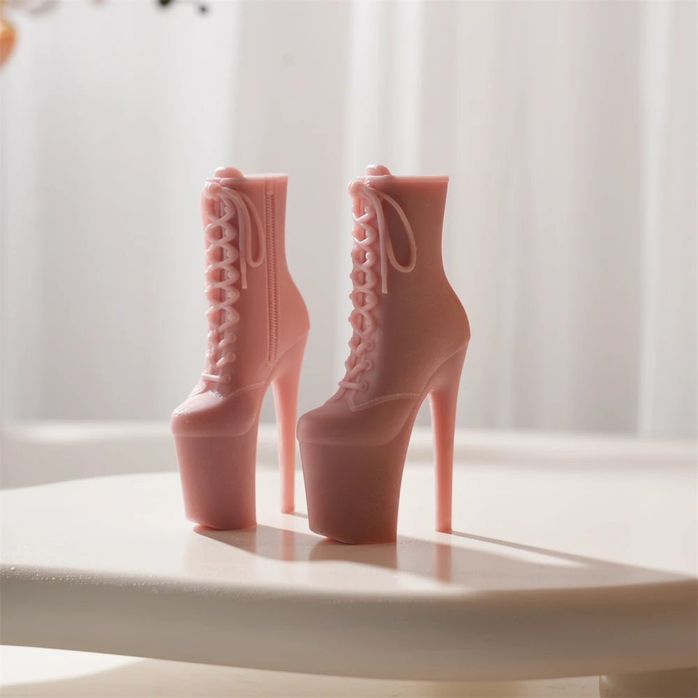 Candle Silicone Mold for Lady Extreme High Heels Platform Boots DIY Side Zip Right Left Ankle Boot Candle Mold Home Decor
Candle Silicone Mold for Lady Extreme High Heels Platform Boots DIY Side Zip Right Left Ankle Boot Candle Mold Home Decor