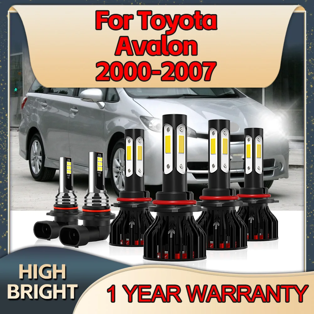 2/6Pcs 30000LM LED Car Headlight 9005 9006 Turbo Fog Lamp For Toyota Avalon 2000 2001 2002 2003 2004 2005 2006 2007
2/6Pcs 30000LM LED Car Headlight 9005 9006 Turbo Fog Lamp For Toyota Avalon 2000 2001 2002 2003 2004 2005 2006 2007