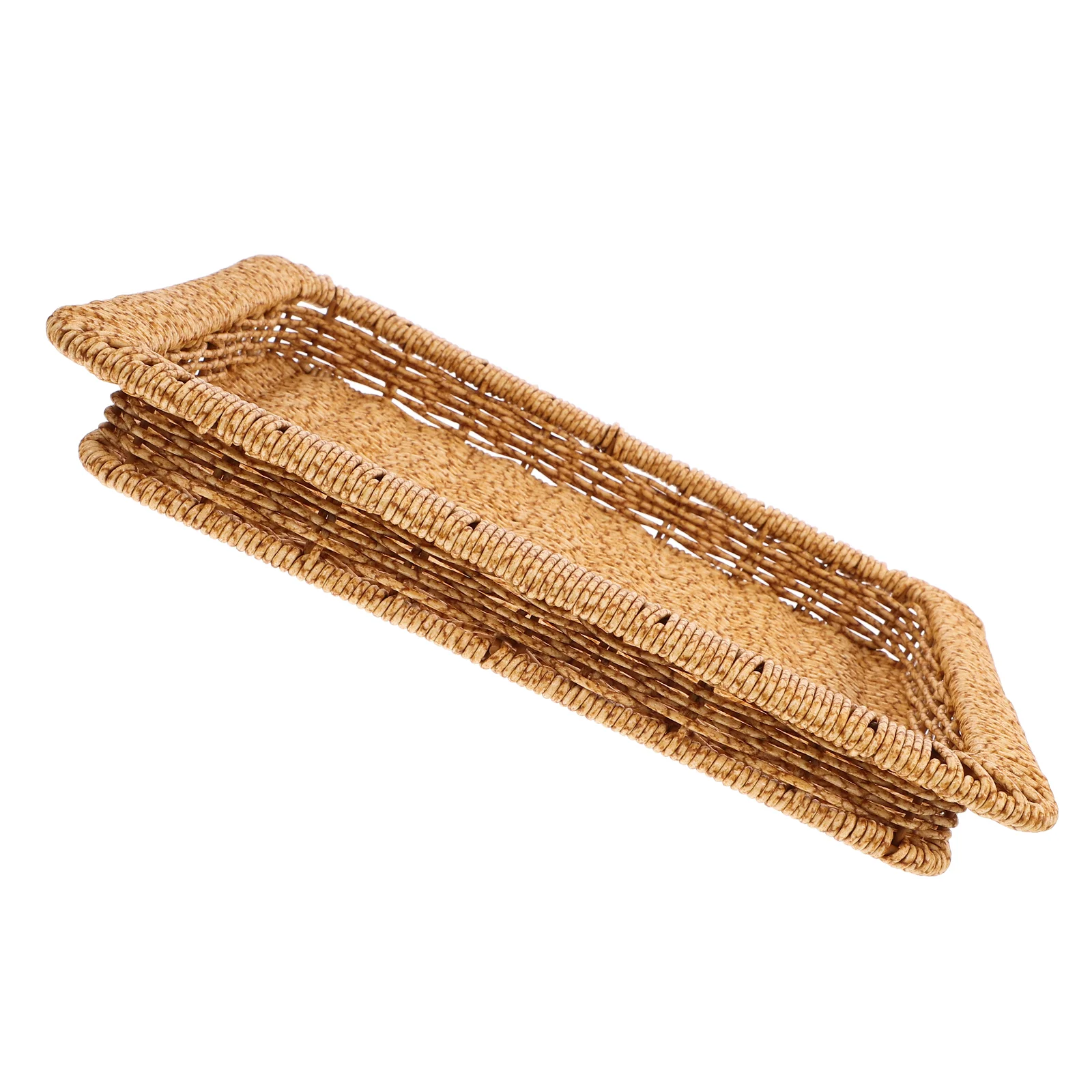 Fruit Flat Tray Plastic Woven Food Plate Woven Egg Basket Lid Sundries Basket Lid Basket Lid Tray Food Bread Serving Tray
Fruit Flat Tray Plastic Woven Food Plate Woven Egg Basket Lid Sundries Basket Lid Basket Lid Tray Food Bread Serving Tray