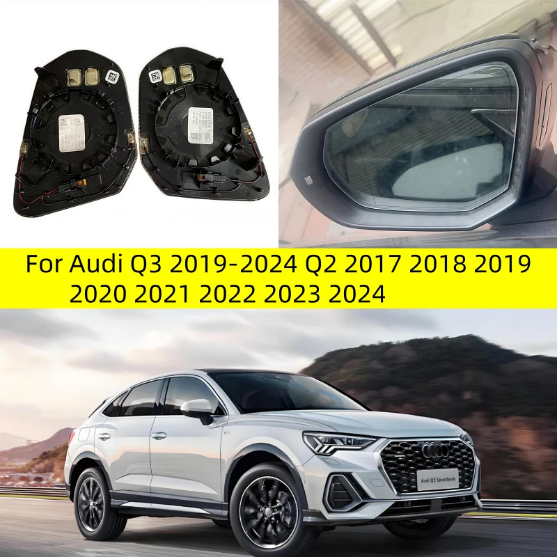 For Audi Q3 2019-2024 Q2 2017 2018 2019 2020 2021 2022 2023 2024 Auto Dimming Anti Glare Heated Rear Mirror Glass Left or Right
For Audi Q3 2019-2024 Q2 2017 2018 2019 2020 2021 2022 2023 2024 Auto Dimming Anti Glare Heated Rear Mirror Glass Left or Right