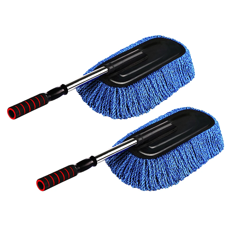 2Pcs Telescopic Wax Brush Soft Microfiber Car Cleaning Duster Retractable Handle Adjustable Brush Car Dash Dust Removal Tool
2Pcs Telescopic Wax Brush Soft Microfiber Car Cleaning Duster Retractable Handle Adjustable Brush Car Dash Dust Removal Tool