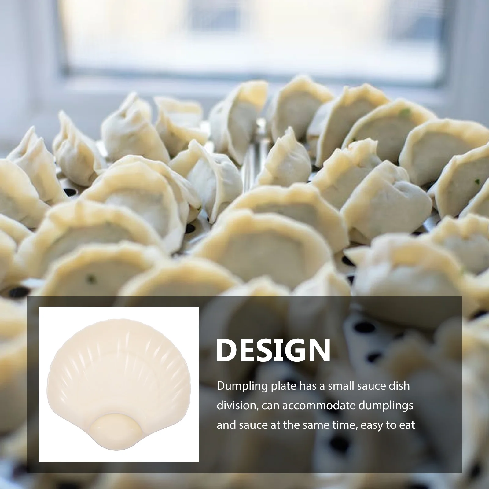 6pcs Shell-Shaped Dumpling Plate Sauce Compartment Multifunctional Serving Platter Food Serving Dish Divided Plate Kitchen
6pcs Shell-Shaped Dumpling Plate Sauce Compartment Multifunctional Serving Platter Food Serving Dish Divided Plate Kitchen