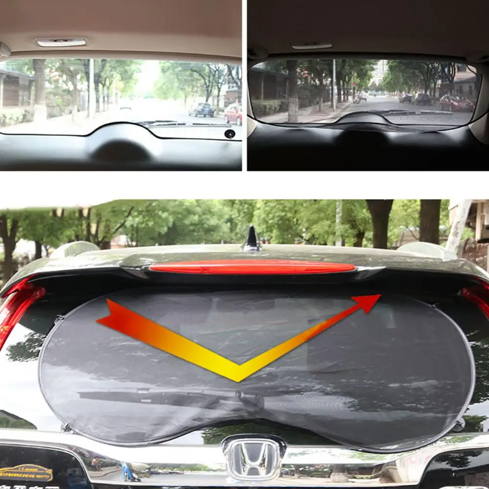 Car Rear Window Sun Visor Shade Cover Shield Sunshade UV Mesh Auto Protector
Car Rear Window Sun Visor Shade Cover Shield Sunshade UV Mesh Auto Protector