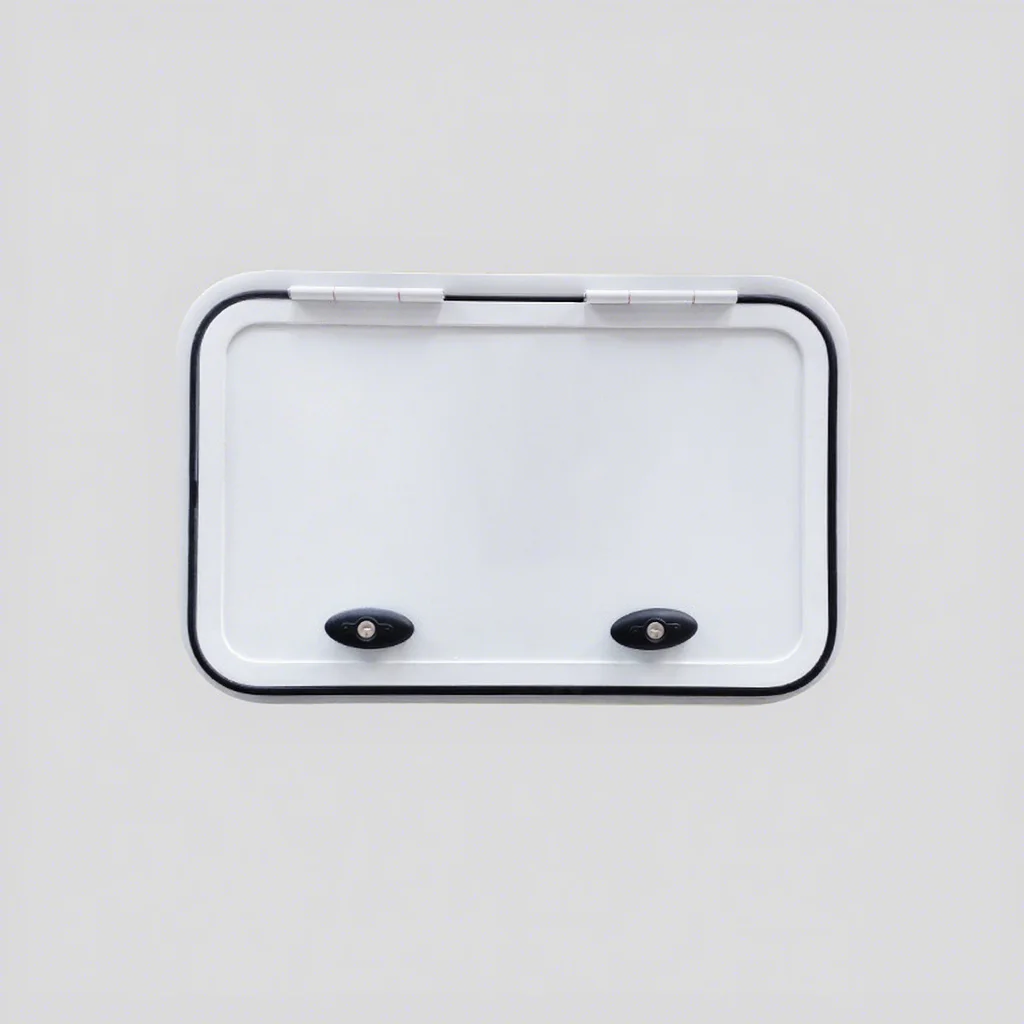 In-stock RV Luggage Doors Factory Price 800x750mm White Compartment Storage Access Doors for Caravan Camper Motorhome
In-stock RV Luggage Doors Factory Price 800x750mm White Compartment Storage Access Doors for Caravan Camper Motorhome