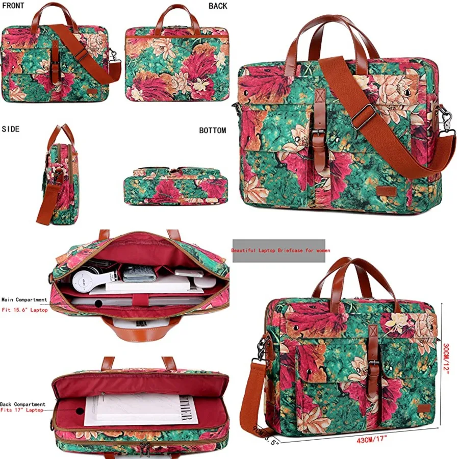Baosha Multicoloured 17inch Laptop Computer Bag Messenger Bag Briefcase for Women BC-07
Baosha Multicoloured 17inch Laptop Computer Bag Messenger Bag Briefcase for Women BC-07