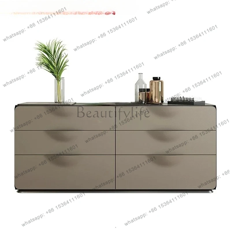 High Light Luxury Small Apartment Bedroom Storage Chest of Drawers Designer Living Room Decoration Storage Cabinet
High Light Luxury Small Apartment Bedroom Storage Chest of Drawers Designer Living Room Decoration Storage Cabinet