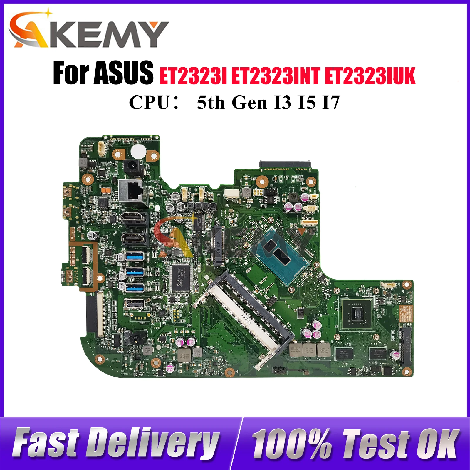 ET2323I Laptop Motherboard For ASUS AIO ET2323IUT ET2323 ET2323IUK ET2323INT Mainboard With I3 I5 I7 CPU 100% tests OK fast ship
ET2323I Laptop Motherboard For ASUS AIO ET2323IUT ET2323 ET2323IUK ET2323INT Mainboard With I3 I5 I7 CPU 100% tests OK fast ship