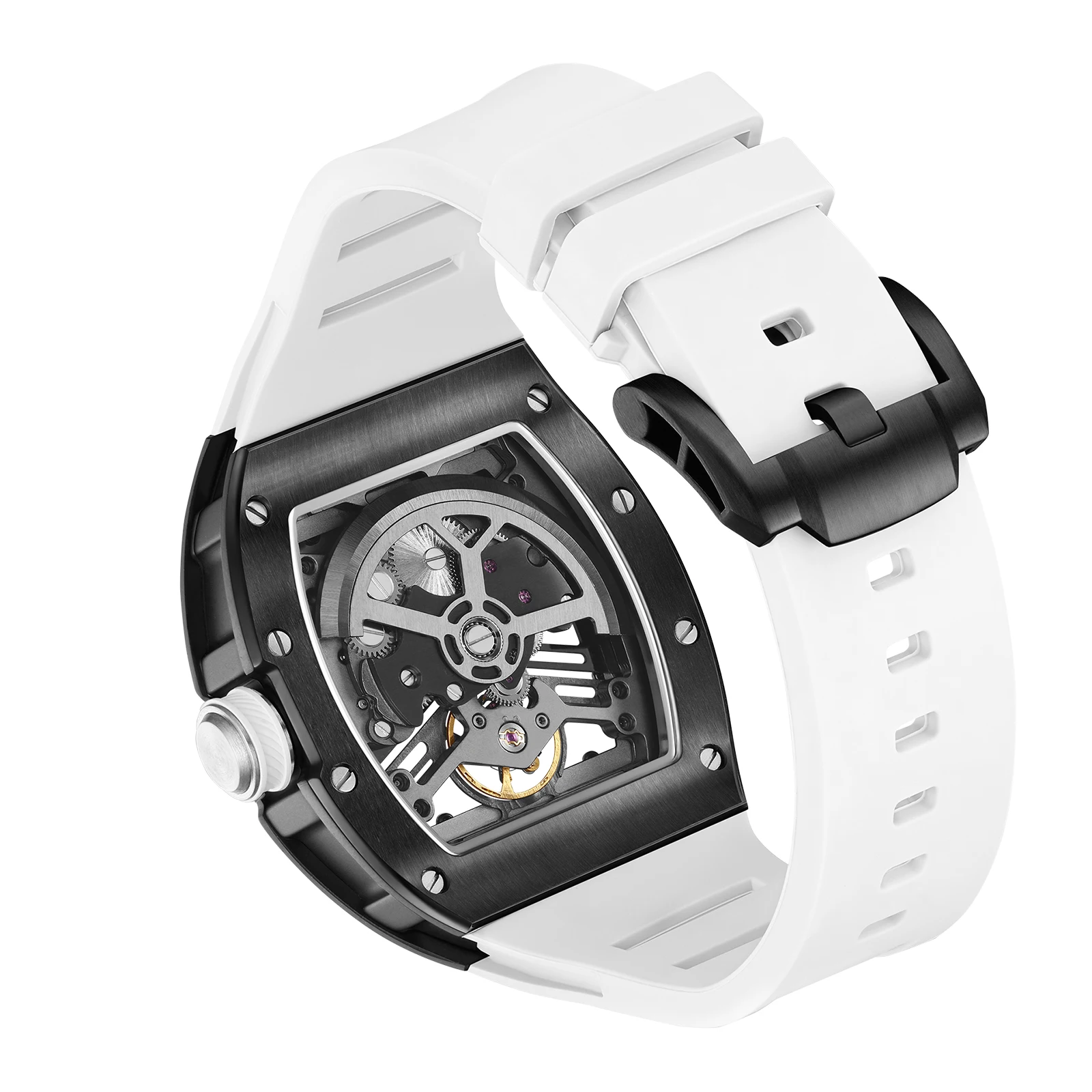 CHANCE Men Watches Hollow Dial Face Mechanical Watch Steel Case Waterproof Sport Wristwatch Automatic Movement Clock 919013
CHANCE Men Watches Hollow Dial Face Mechanical Watch Steel Case Waterproof Sport Wristwatch Automatic Movement Clock 919013