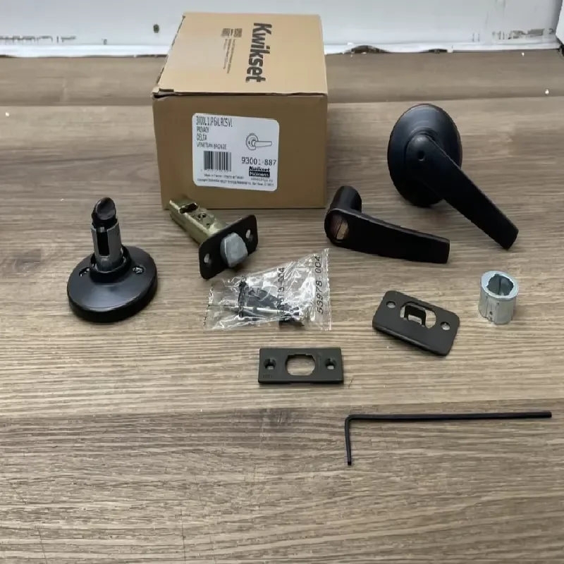 Brand New Ready Stock Brand New KWIKSET 300DL11P Maximum Series Privacy Door Leverset READ for Plc
Brand New Ready Stock Brand New KWIKSET 300DL11P Maximum Series Privacy Door Leverset READ for Plc