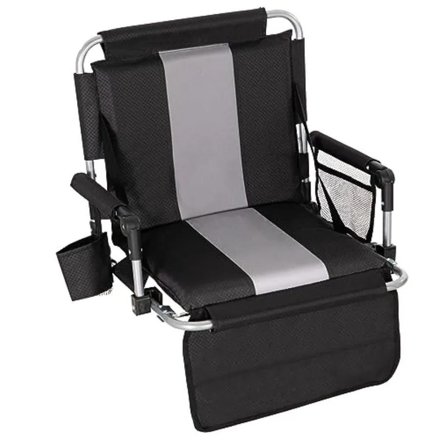 Foldable Stadium Seat Portable Folding Stadium Chairs Padded Bleacher Seat Cushion Bleacher Chair with Armrest and Cup Holder
Foldable Stadium Seat Portable Folding Stadium Chairs Padded Bleacher Seat Cushion Bleacher Chair with Armrest and Cup Holder