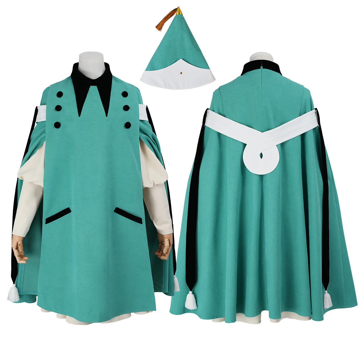 HOLOUN Witch Hat Atelier Anime Coco Cosplay Costume Convention Halloween Christmas Carnival Party Cloak Dress Hat Belt Outfit
HOLOUN Witch Hat Atelier Anime Coco Cosplay Costume Convention Halloween Christmas Carnival Party Cloak Dress Hat Belt Outfit
