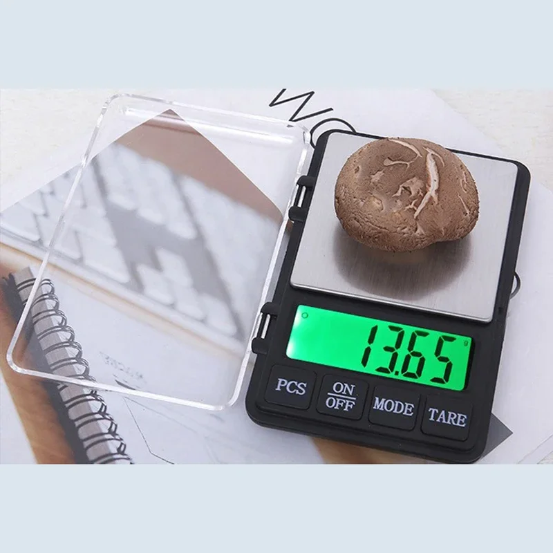 0.01g 0.1g Electronic Scales Precision Libra Jewelry Scale Weight Portable Digital Kitchen Food Scale Weighing Tools
0.01g 0.1g Electronic Scales Precision Libra Jewelry Scale Weight Portable Digital Kitchen Food Scale Weighing Tools