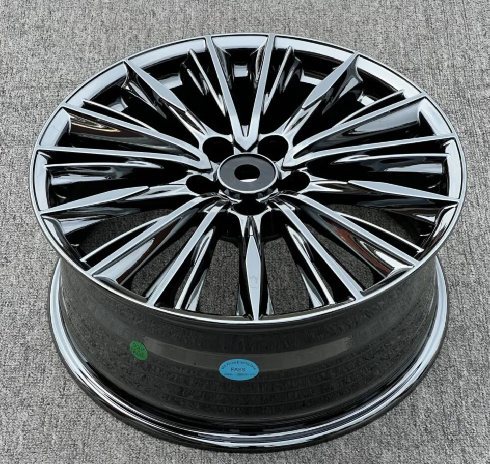 High Black Machined Face 18 Inch 5x1143 Alloy Cast Multi Spoke Wheels Rims for Toyota Alpha (Mona Lisa Edition)
High Black Machined Face 18 Inch 5x1143 Alloy Cast Multi Spoke Wheels Rims for Toyota Alpha (Mona Lisa Edition)