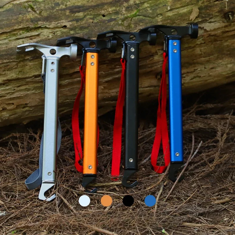 Aluminum Handle Camping Peg Hammer Multi-functional Tool Head for Tent Canopy Outdoor Tools Hiking Accessories Camping Tools
Aluminum Handle Camping Peg Hammer Multi-functional Tool Head for Tent Canopy Outdoor Tools Hiking Accessories Camping Tools