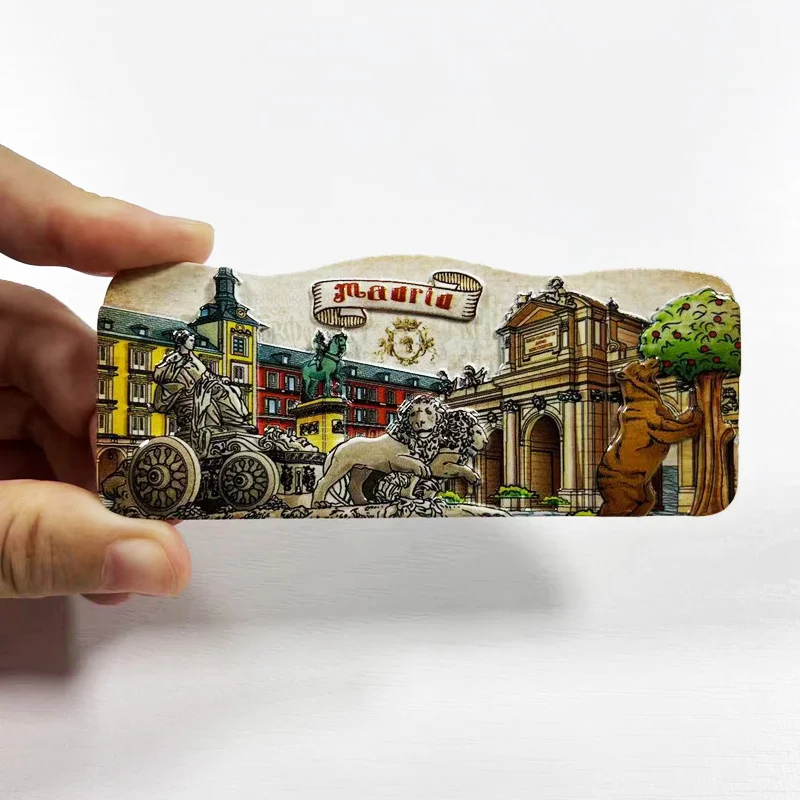 MADRID, Spain 3D Architectural Magnetic Fridge Magnet Cultural Tourism Souvenir Home Decoration
MADRID, Spain 3D Architectural Magnetic Fridge Magnet Cultural Tourism Souvenir Home Decoration