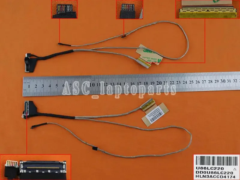 New Original LCD LED Video Flex Cable For HP Pavilion 15-N 15-F series (For touch screen) LCD Screen Display Cable DD0U86LC220
New Original LCD LED Video Flex Cable For HP Pavilion 15-N 15-F series (For touch screen) LCD Screen Display Cable DD0U86LC220