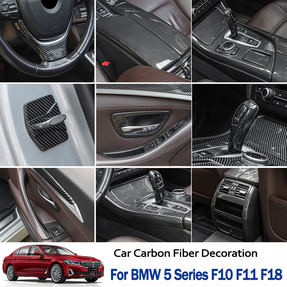 For BMW 5 Series F10 F11 F18 520i 525i 528 Carbon Fiber Interior Modification Center Console Panel Decorative Strip
For BMW 5 Series F10 F11 F18 520i 525i 528 Carbon Fiber Interior Modification Center Console Panel Decorative Strip