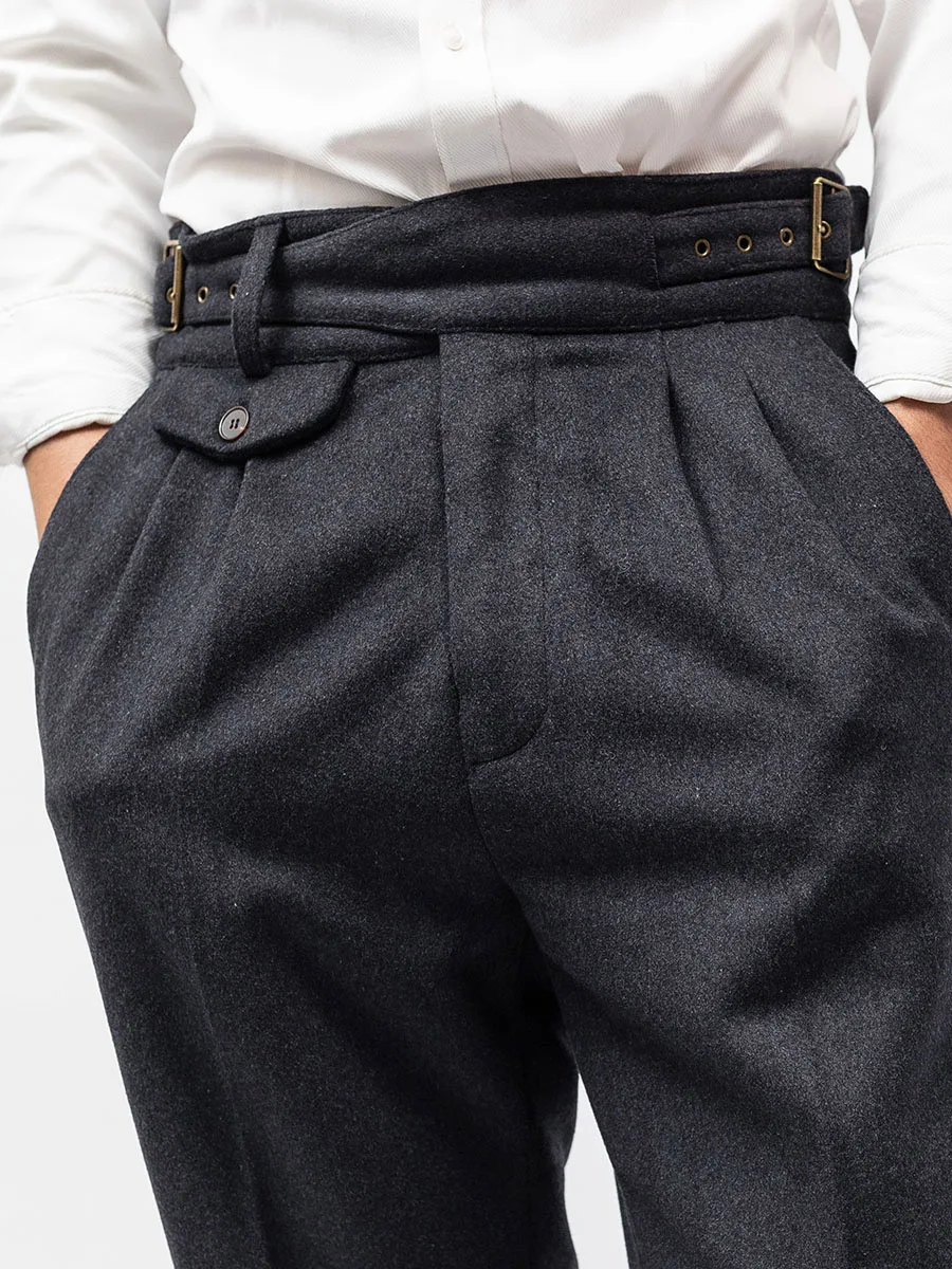 POT&CRAFTSMAN Winter Men's Thick Tweed Casual Pants Wool Gurkha Classic Trousers Customizable Extended Thickened
POT&CRAFTSMAN Winter Men's Thick Tweed Casual Pants Wool Gurkha Classic Trousers Customizable Extended Thickened