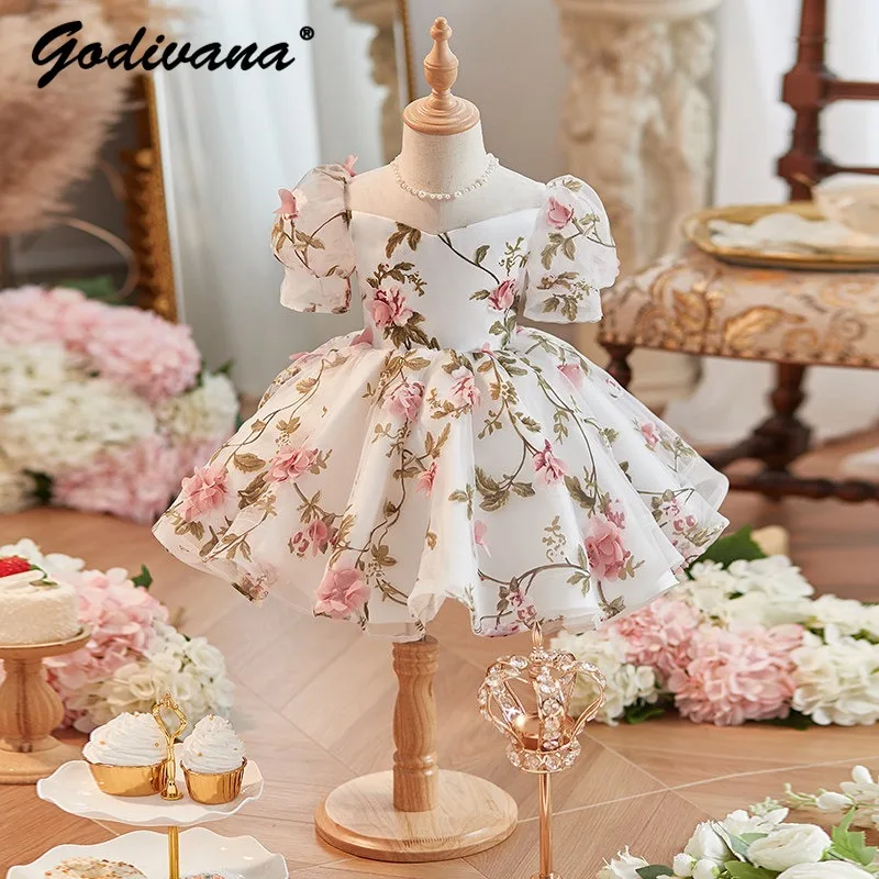 Праздничные платья для девочек на день рождения 2026: Весеннее роскошное детское платье принцессы с кружевом, цветочной вышивкой и сеткой
Праздничные платья для девочек на день рождения 2026: Весеннее роскошное детское платье принцессы с кружевом, цветочной вышивкой и сеткой