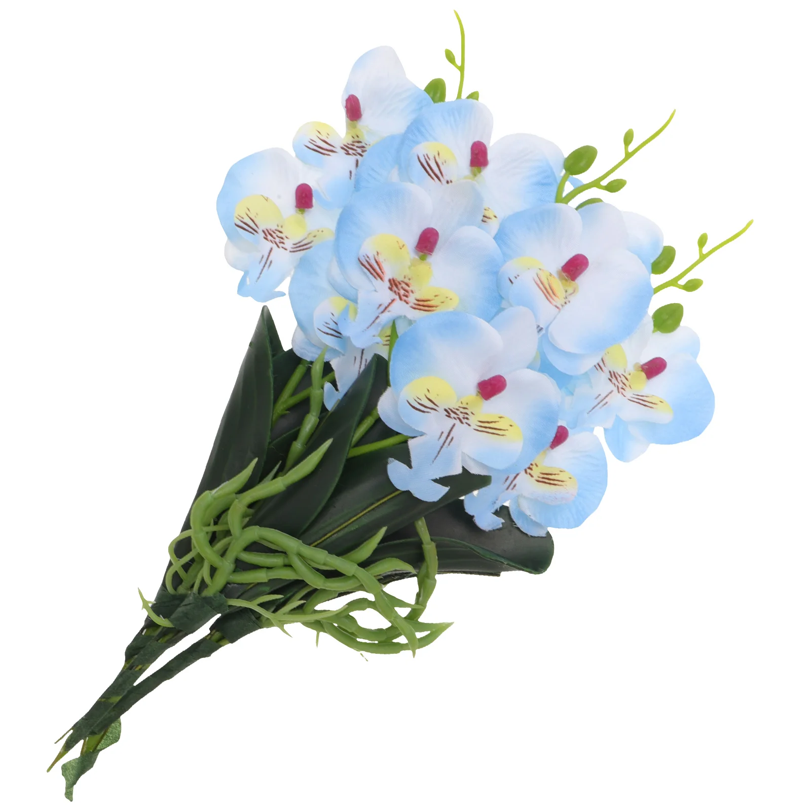 3pcs Mini Artificial PhalaenopsisLan Home Decor Blue Silk Fake Flower Arrangement Craft Supplies Lifelike
3pcs Mini Artificial PhalaenopsisLan Home Decor Blue Silk Fake Flower Arrangement Craft Supplies Lifelike