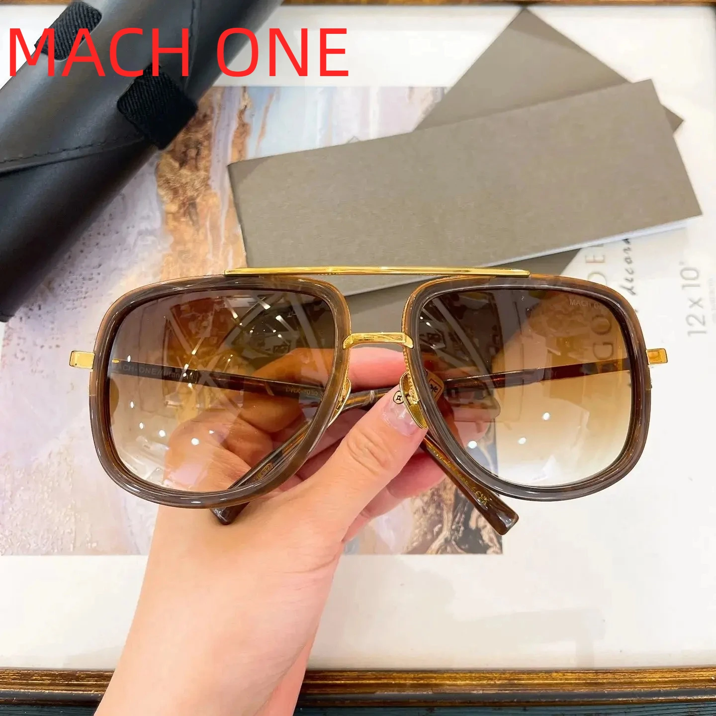 Authentic DT DRX-2030 MACH ONE Trendy Classics UV400 Men Women Sun Glasses LIMITED EDITION Leisure Male Couple Eyewear With Box
Authentic DT DRX-2030 MACH ONE Trendy Classics UV400 Men Women Sun Glasses LIMITED EDITION Leisure Male Couple Eyewear With Box