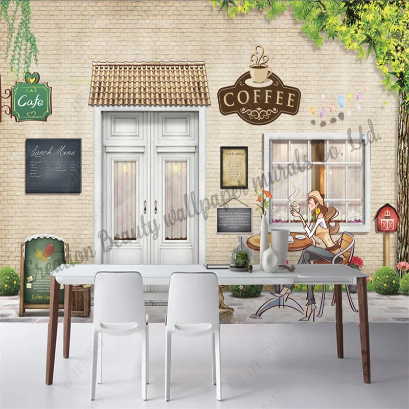 Hand Painted Coffee Shop Wallpaper Industrial Decor Mural Afternoon Tea Restaurant Snack Bar Hotel Background Contact Paper
Hand Painted Coffee Shop Wallpaper Industrial Decor Mural Afternoon Tea Restaurant Snack Bar Hotel Background Contact Paper
