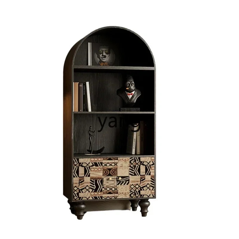 XYY retro style abstract solid wood book display cabinet bedside locker living room TV side decorative cabinet
XYY retro style abstract solid wood book display cabinet bedside locker living room TV side decorative cabinet