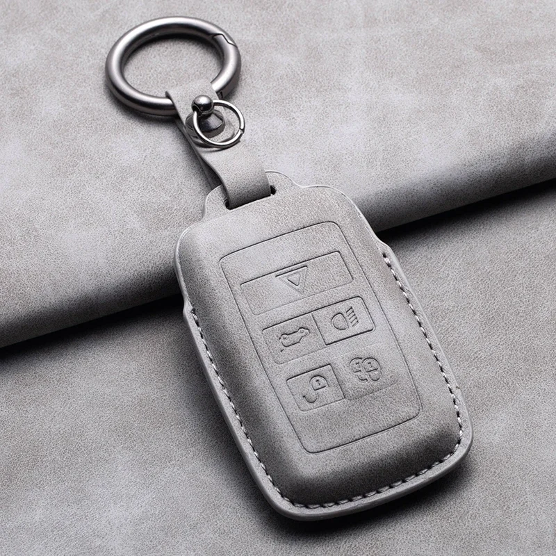 Leather Car Key Case Cover For Land Rover Range Rover Sport Velar Discovery 3 4 Elander 2 Evoque For Jaguar XFL XEL XF XE F-PACE
Leather Car Key Case Cover For Land Rover Range Rover Sport Velar Discovery 3 4 Elander 2 Evoque For Jaguar XFL XEL XF XE F-PACE