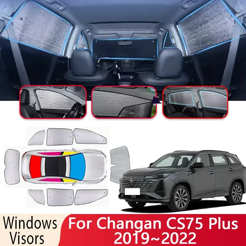8X Sun Shade For Changan CS75 Plus 2019 2020 2021 2022 Car Windshield Sunshade Heat Insulation Auto Parts Sun Visor Accessories
8X Sun Shade For Changan CS75 Plus 2019 2020 2021 2022 Car Windshield Sunshade Heat Insulation Auto Parts Sun Visor Accessories