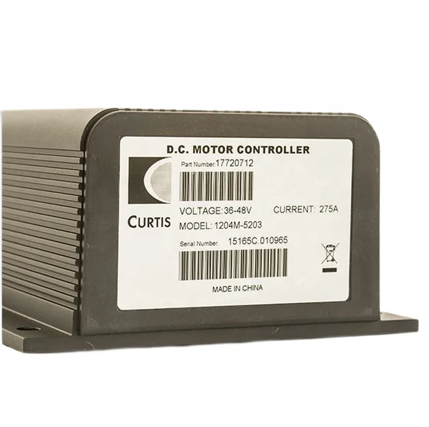 1204M-5203 Curtis DC Motor Speed Controller 36-48V Part Number 17720712 For Electric Vehicle
1204M-5203 Curtis DC Motor Speed Controller 36-48V Part Number 17720712 For Electric Vehicle