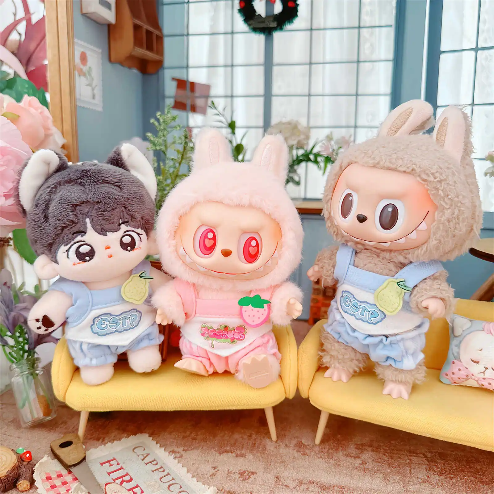 10cm Cute Mini Idol Doll Clothes Kawaii Island Gathering Suit Plush Doll Accessories Girls Changing Clothes Games Girls Kid Gift
10cm Cute Mini Idol Doll Clothes Kawaii Island Gathering Suit Plush Doll Accessories Girls Changing Clothes Games Girls Kid Gift
