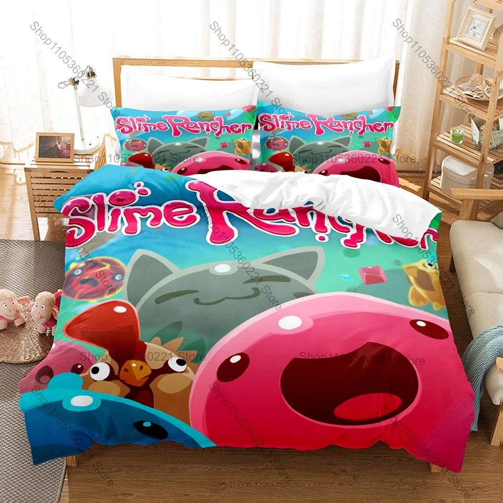 Personality Slime Rancher 2 Character Pattern Bedding New Polyester Duvet Cover Pillowcase For Gamers Gift
Personality Slime Rancher 2 Character Pattern Bedding New Polyester Duvet Cover Pillowcase For Gamers Gift