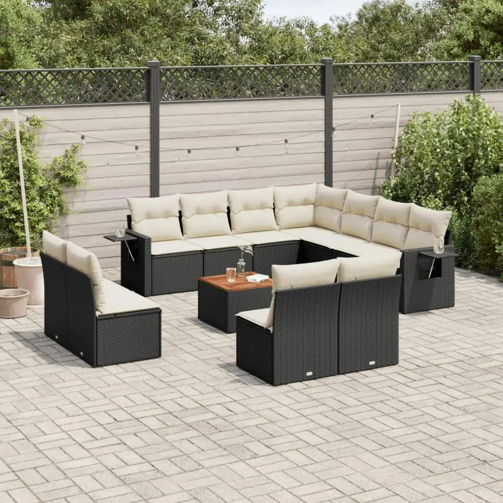 Large Modular Black PE Rattan Garden Sofa Set Stylish Outdoor Seating Comfortable Patio Furniture for Relaxation
Large Modular Black PE Rattan Garden Sofa Set Stylish Outdoor Seating Comfortable Patio Furniture for Relaxation