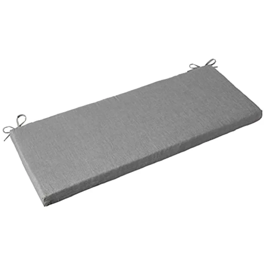 Rave Solid Indoor/Outdoor Wicker Patio Sofa/Swing Cushion Tufted, Weather and Fade Resistant, 18" x 45", Grey
Rave Solid Indoor/Outdoor Wicker Patio Sofa/Swing Cushion Tufted, Weather and Fade Resistant, 18" x 45", Grey