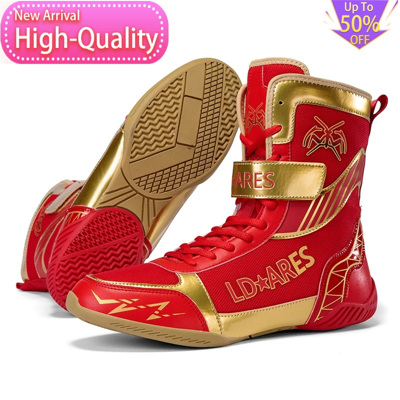 2026 Hot Selling Summer Mens Boxing Shoes Professional Sports Shoes for Competitions Anti Slip Foot Protection Wrestling Shoes
2026 Hot Selling Summer Mens Boxing Shoes Professional Sports Shoes for Competitions Anti Slip Foot Protection Wrestling Shoes