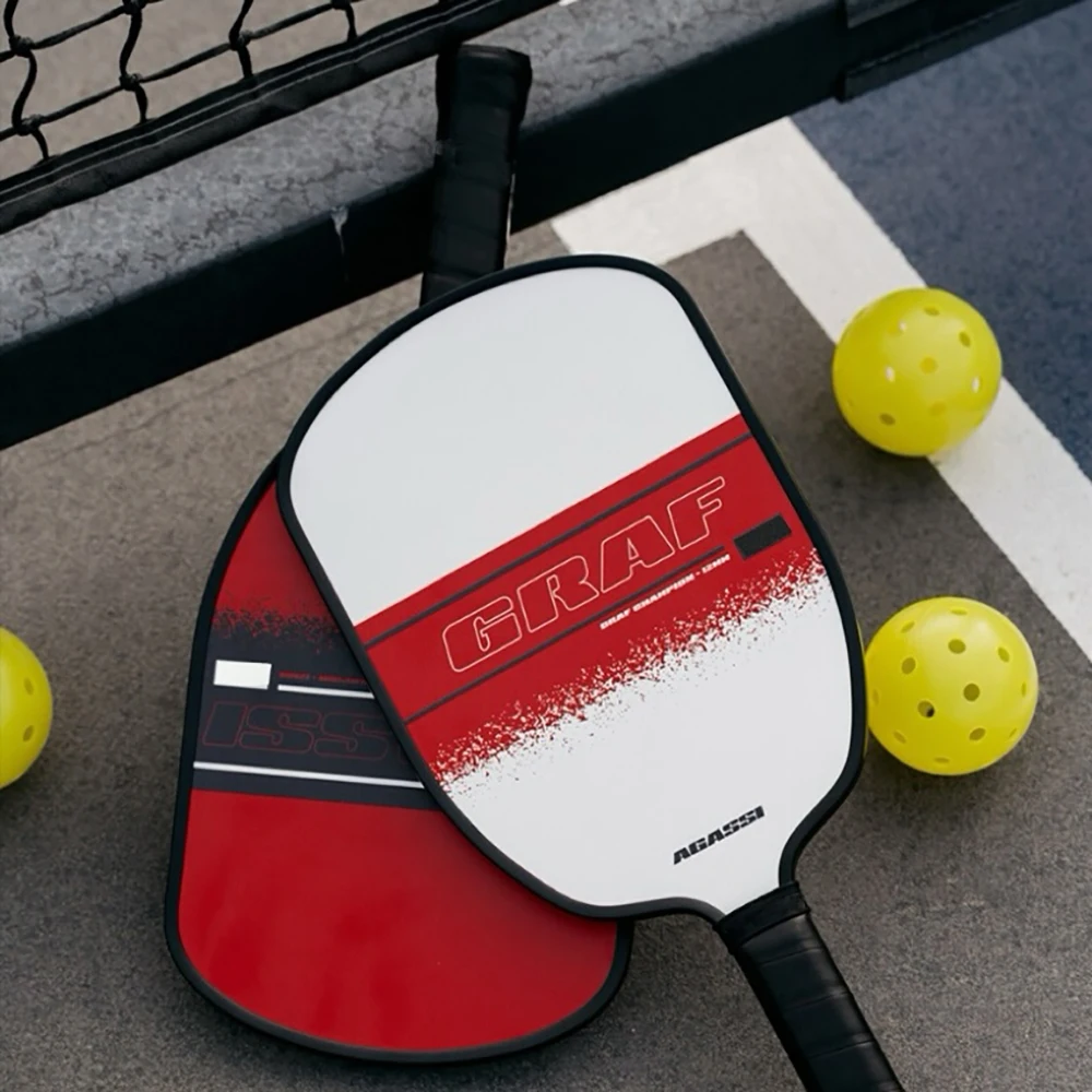 Лопатки AGASSI Pickleball 16 мм — форма Agassi — крышка из углеродного волокна, пескоструйная поверхность для улучшения вращения и контроля
Лопатки AGASSI Pickleball 16 мм — форма Agassi — крышка из углеродного волокна, пескоструйная поверхность для улучшения вращения и контроля