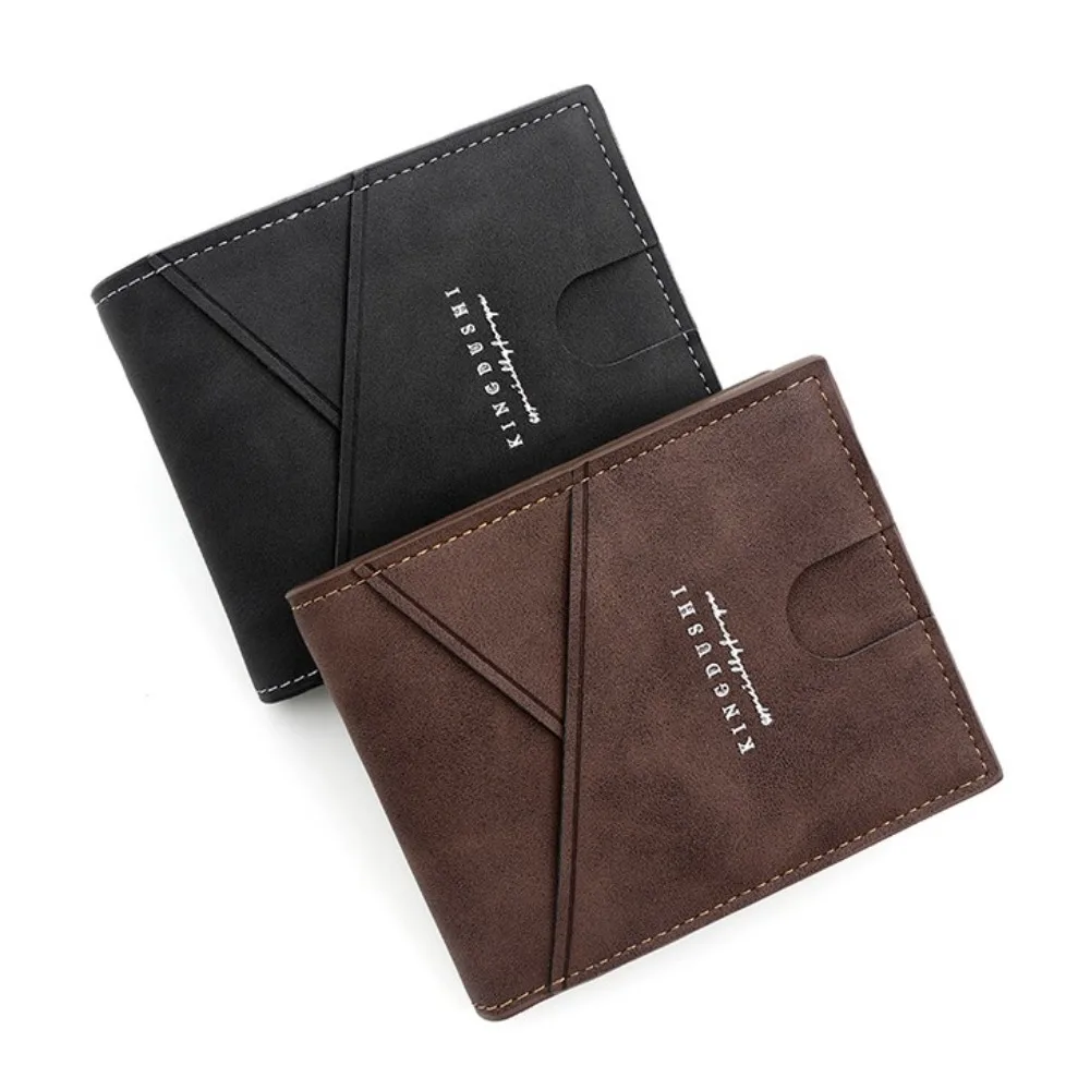 Simple Vintage Men's Short Wallet Large Capacity Multi-position PU Card Bag Multi-function Classic Leather Coin Pocket Outdoor
Simple Vintage Men's Short Wallet Large Capacity Multi-position PU Card Bag Multi-function Classic Leather Coin Pocket Outdoor